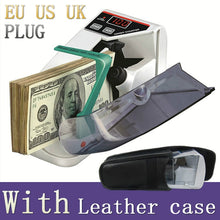 Load image into Gallery viewer, Mini Money Currency Counting Machine Handy Bill Cash Banknote Counter Money AC or Battery Powered for Fake Money Dollar EU US UK