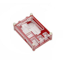 Load image into Gallery viewer, For Raspberry Pi 3B+ Case 9 Layers Acrylic Box Case Shell Cover with Cooling fan for Raspberry Pi 3 Model B Case Hot