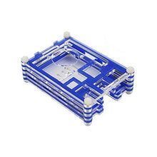 Load image into Gallery viewer, For Raspberry Pi 3B+ Case 9 Layers Acrylic Box Case Shell Cover with Cooling fan for Raspberry Pi 3 Model B Case Hot